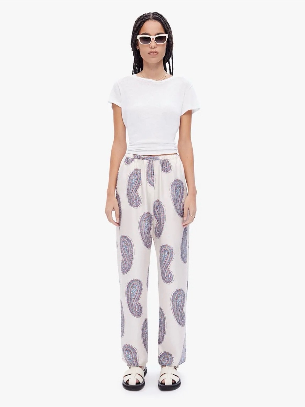 XiRENA Wells Silk Paisley Pant
